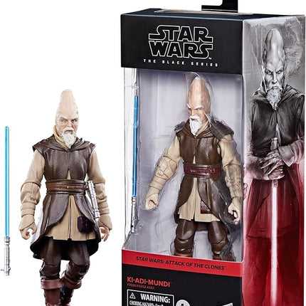 Star Wars The Black Series Ki-Adi-Mundi Star Wars: Attack of The Clones 6 Inch Action Figure