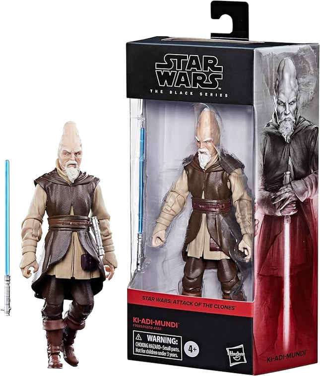 Star Wars The Black Series Ki-Adi-Mundi Star Wars: Attack of The Clones 6 Inch Action Figure