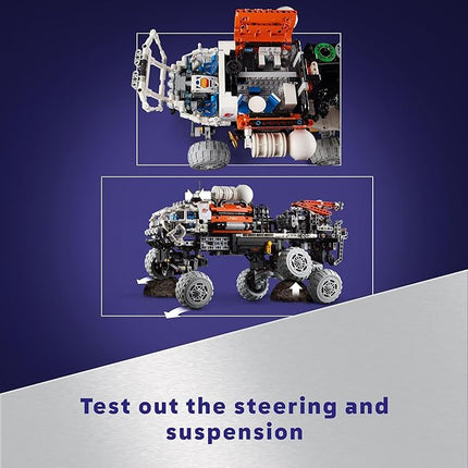 LEGO Technic Mars Crew Exploration Rover Building Set, Space Gift for Boys and Girls, Science Project, NASA Inspired Toy, Advanced Building Kit for Kids Ages 10 and Up, 42180