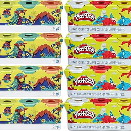 Play-Doh Bulk 32-Pack of Non-Toxic Modeling Compound, (4oz) Cans (32-Cans, 128oz) - Mixed Colors