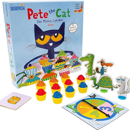 Briarpatch Pete the Cat The Missing Cupcakes Game, Fans of Pete the Cat Books, Ages 3+