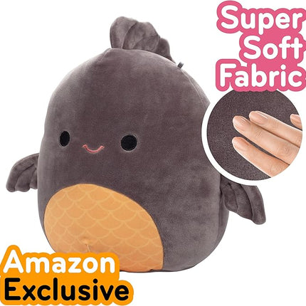 Squishmallows 10" Khalil The Koi Fish Plush - Official Jazwares - Soft, Collectible Stuffed Animal - Cute Fish Toy for Boys, Girls, Kids, Teens & Adults, Pillow & Cuddly Comfort