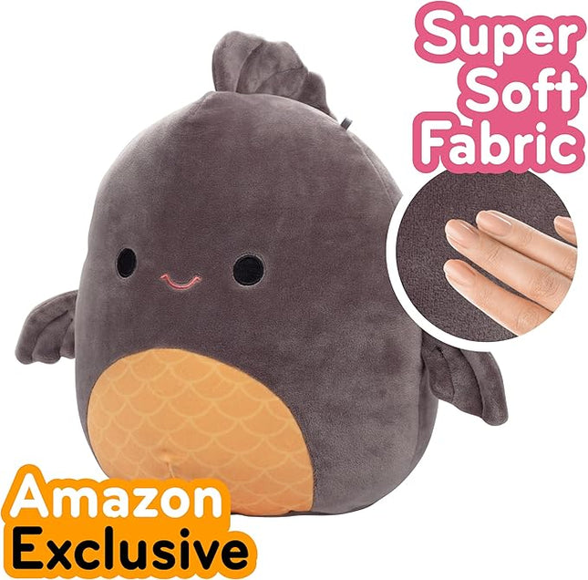 Squishmallows 10" Khalil The Koi Fish Plush - Official Jazwares - Soft, Collectible Stuffed Animal - Cute Fish Toy for Boys, Girls, Kids, Teens & Adults, Pillow & Cuddly Comfort