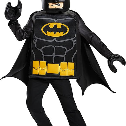 Batman Lego Movie Classic Costume, Black, Medium (7-8)