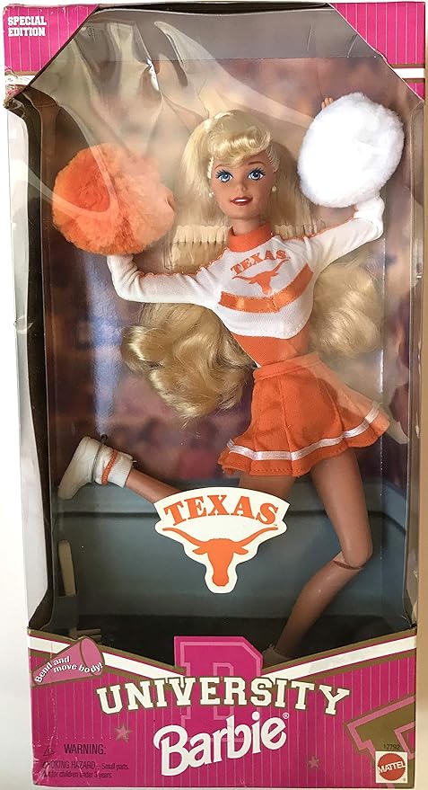 Barbie University of Texas Cheerleader Doll