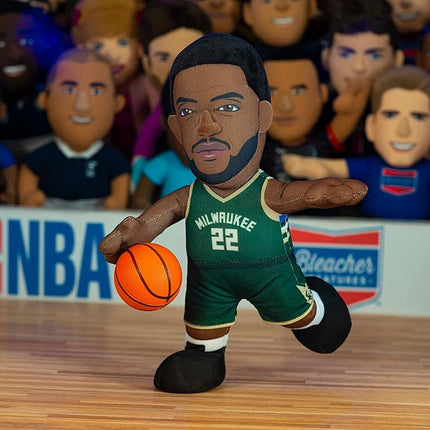 Bleacher Creatures Milwaukee Bucks Khris Middleton 10" Plush Figure - A Superstar for Play Or Display