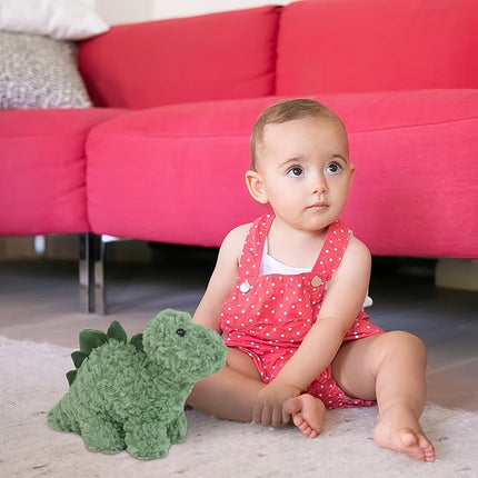 MON AMI Cuddles The Baby Dino Stuffed Animal – 10”, Soft & Cuddly Dinosaur Plush, Use as Toy or Nursery Room Décor for Kids of All Ages