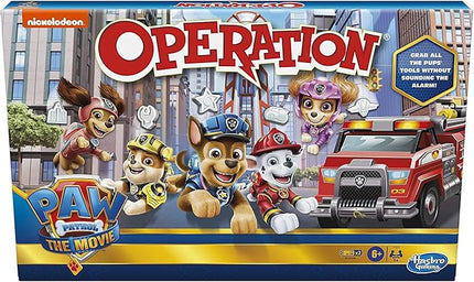 Operation Game: Paw Patrol The Movie Edition Board Game for Kids Ages 6 and Up, Nickelodeon Paw Patrol Game for 1 or More Players