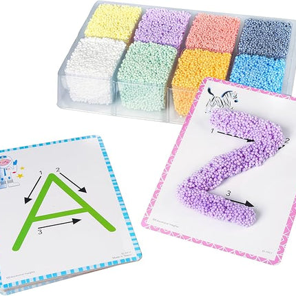 Educational Insights Playfoam Shape & Learn Alphabet Set - Alphabet Learning Toys, Letter Recognition for Preschoolers, Sensory Classroom Must Haves, Sensory Foam Letters, ABC Toys for Ages 3+