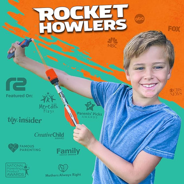 Toy Rocket Launcher for Kids: Outdoor Toys Slingshot Rocket Launchers - Best Gifts for Boys & Girls All Ages - Fun Stocking Stuffers for Kids & Teen Boy Gifts for 8 9 10 11 12+ Year Old Boys Gift Idea