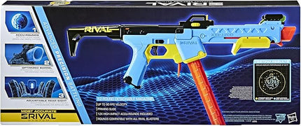 Nerf Rival Pathfinder XXII-1200 Blaster, Most Accurate Rival System, Adjustable Sight, 12-Round Magazine, 12 Rival Accu-Rounds