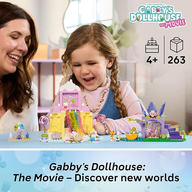 LEGO Gabby’s Dollhouse Sweet Treat Mountain & Kitty Garden Building Blocks - Pretend Play & Learning Toy for Girls & Boys, Ages 4+ - W/Gabby & Pandy Paws Figures - Gift Idea for Birthdays - 11205