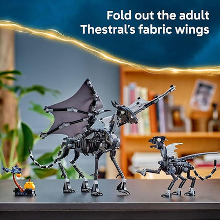 LEGO Harry Potter Thestral Family Building Toy - Pretend Play for Kids, Boys and Girls, Ages 10+ - Collectible Harry Potter Poseable Action Figures - Gift Idea for Christmas - 76458