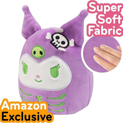 Squishmallows 5-Inch Halloween Hello Kitty Squish 2025 Value Pack - Get Four Mini Officially Licensed Sanrio - Collectible Soft & Squishy Stuffed Animal Toy - Gift for Kids, Girls & Boys