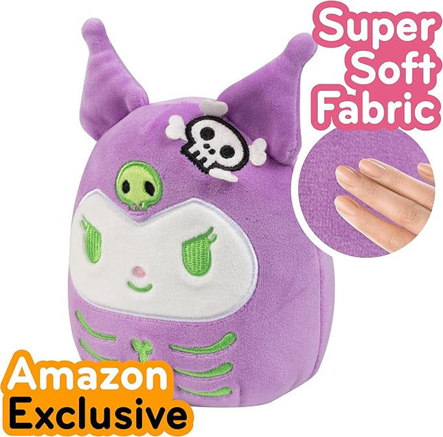 Squishmallows 5-Inch Halloween Hello Kitty Squish 2025 Value Pack - Get Four Mini Officially Licensed Sanrio - Collectible Soft & Squishy Stuffed Animal Toy - Gift for Kids, Girls & Boys