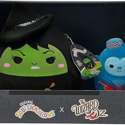 Squishmallows Original “The Wizard of Oz” 8in Wicked Witch + 4in Winged Monkey 2-Pack - Official Jazwares Plush (Select Series)