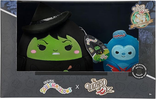 Squishmallows Original “The Wizard of Oz” 8in Wicked Witch + 4in Winged Monkey 2-Pack - Official Jazwares Plush (Select Series)