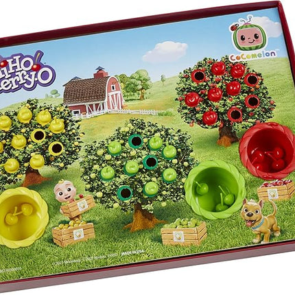 Hasbro Gaming Hi Ho Cherry-O: CoComelon Edition Board Game, Counting, Numbers, and Matching Game for Preschoolers, 2-3 Players, Ages 3+ (Amazon Exclusive)