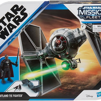 STAR WARS Mission Fleet Stellar Class Moff Gideon Outland TIE Fighter Imperial Assault 2.5-Inch-Scale Figure and Vehicle, Kids Ages 4 and Up