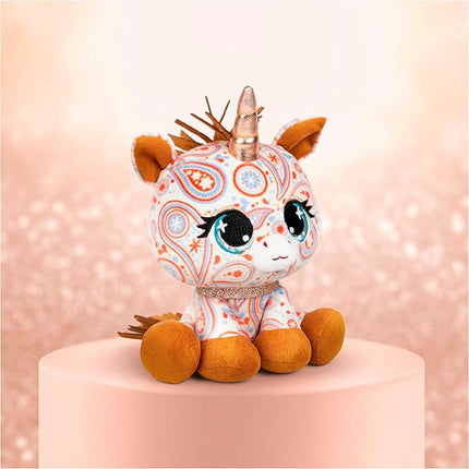 GUND P.Lushes Designer Fashion Pets Sally Mustang Unicorn Premium Stuffed Animal Soft Plush, Paisley, 6”