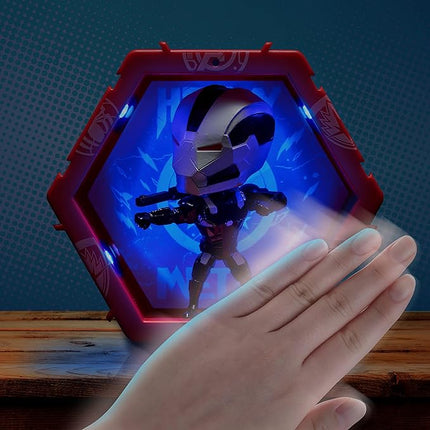 WOW! STUFF PODS Marvel Avengers Collection - War Machine| Superhero Toys Light-Up Bobble-Head Figure | Official Marvel Collectable Toys & Gifts | Number 212 in Series, Multicolor, 4 inches