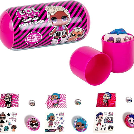 L.O.L. Surprise! 4-Pack Novelty Assortment Balls Value Pack - OMG Birthday Party Favors & Accessories for Girls