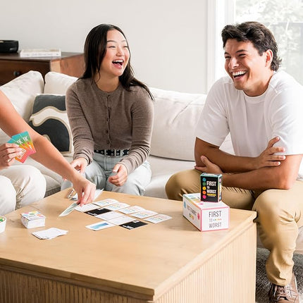 Party Game + After Dark Expansion Set - The Card Game About How Your Friends & Family Rank Things - Adult Card Game for College Students, Groups & Fun Parties with Polarizing Priorities