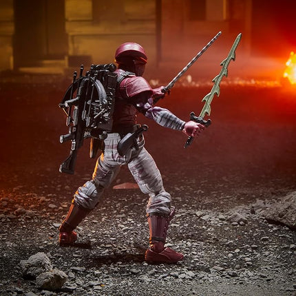 G.I. Joe Classified Series #121, Night-Creeper, Collectible 6-Inch Ninja Action Figure with 10 Accessories