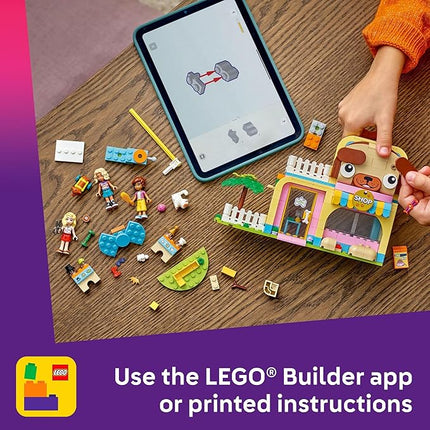 LEGO Friends Pet Accessories Shop Pretend Play Set - Building Toy for Kids, Girls and Boys, Ages 6+ - with 3 Minidolls, Toy Dog, Cat, & Rabbit - Gift Idea for Birthday - 42650