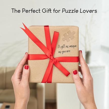 No Image Puzzle 1000 Irregular Pieces Extreme Difficult Jigsaw Challenge Adults Hardest Puzzle No Guide Ultimate Brain Teaser Intermediate Level Sunset Drive Mystery Unique Gift