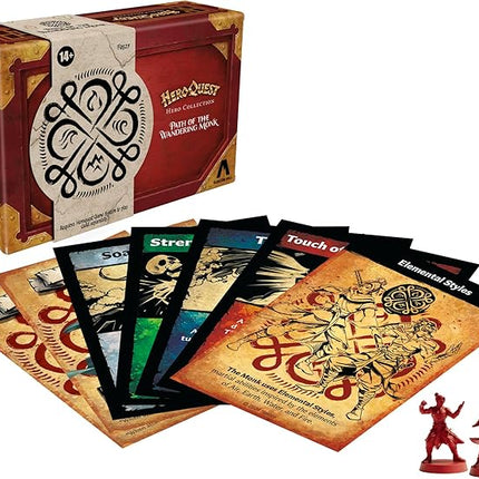 HeroQuest Hero Collection Path of The Wandering Monk Figures | Includes 2 Detailed Miniatures | Requires HeroQuest Game System to Play | Ages 14 and Up