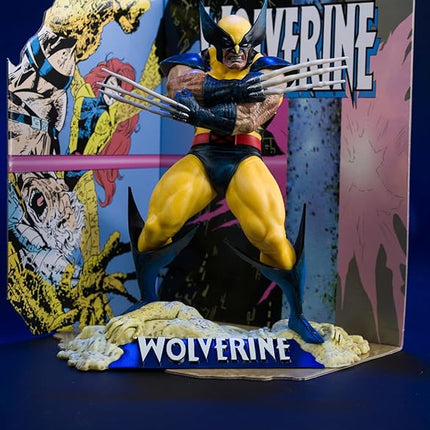 McFarlane Toys - Marvel Wolverine 1:10th Scale Collectible with Scene (Wolverine #85)
