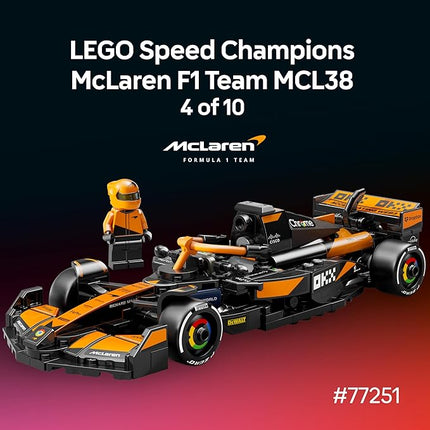 LEGO Speed Champions Ultimate Formula 1 Collector's Pack - Contains 10 Sets in 1 - Includes Exclusive Poster - Collectible F1 Model Car Kit - Gift for Christmas - 66802
