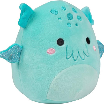 Squishmallows Original 5-Inch Theotto The Cthulhu - Official Jazwares Little Plush - Collectible Soft & Squishy Mini Stuffed Animal Toy - Gift for Kids, Girls & Boys