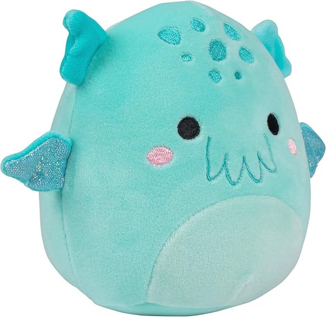 Squishmallows Original 5-Inch Theotto The Cthulhu - Official Jazwares Little Plush - Collectible Soft & Squishy Mini Stuffed Animal Toy - Gift for Kids, Girls & Boys