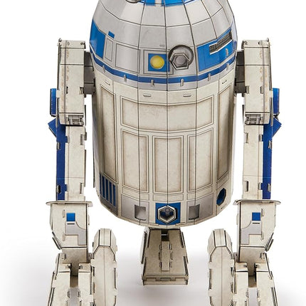 4D Build Star Wars R2-D2 Cardstock 3D Model Kit, Star Wars Gifts, Toys Desk Décor for Fans & Collectors, 201 Pieces, 3D Puzzles, Gift Ideas for Ages 12 & Up