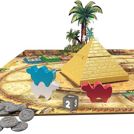 Camel Up (Second Edition) | Strategy , Dice Game | Family Board Game for Adults and Kids | Ages 8 and up | 3 to 8 Players | Average Playtime 30-45 Minutes | Made by Eggertspiele