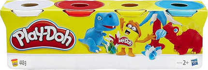 Play-Doh B6508 4 Pack Classic Colors, 16 oz, Small