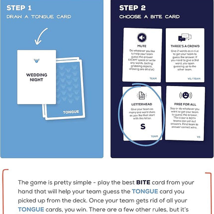 – A Party Card Game Where You Choose Your Words Wisely
