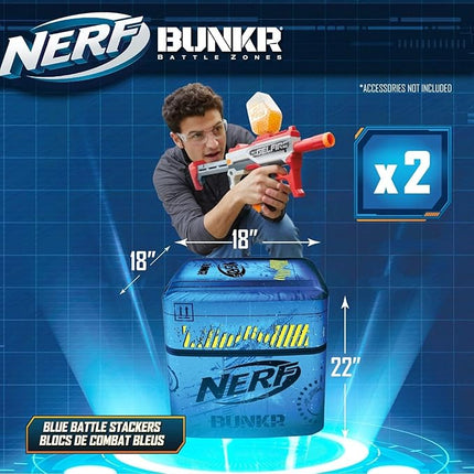 Nerf Bunkr Nerf Go Battle Set (3 Pack)