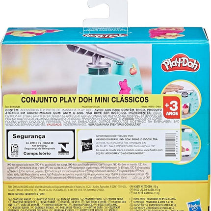 Play Doh Kids Modeling Dough, Fun Mini Ice Cream Parlor, Set with Accessories and 2 Colorful Putty Pots, Children's Day Gift for Ages 3 and Up