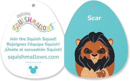 Squishmallows Original Disney 14-Inch Scar - Official Jazwares Plush (Large)