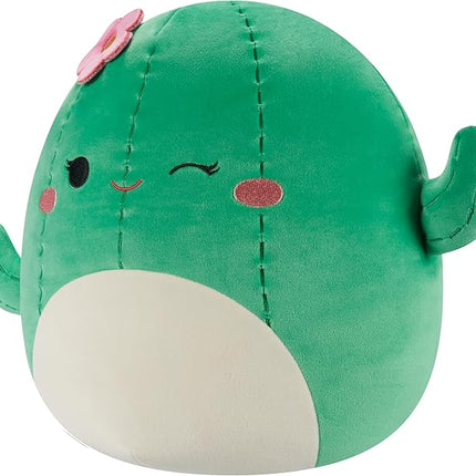 Squishmallows Original 12-Inch Maritza Green Cactus with Pink Flower - Official Jazwares Plush