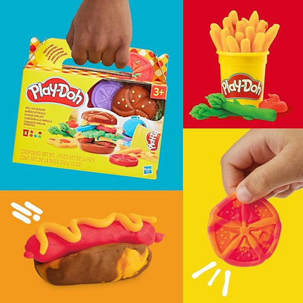 Play-Doh Grill Fun Playset, Play Kitchen Toys, Arts & Crafts for Kids 3+ Years