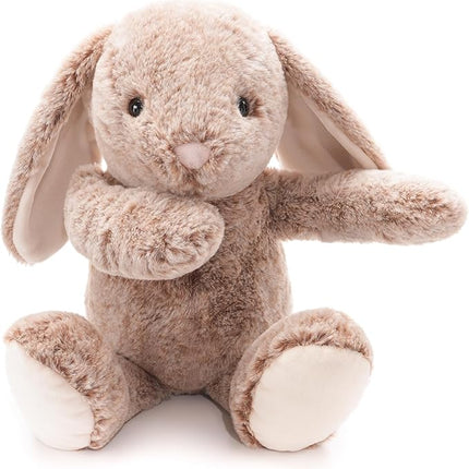 Bunny Rabbit Stuffed Animals Plush Toys for Kids Girls Boys Baby Birthday Bedtime Gift, 17.7 inches