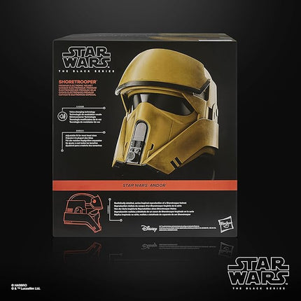 Star Wars The Black Series Shoretrooper, Star Wars: Andor Premium Electronic Roleplay Helmet for Ages 14 and Up