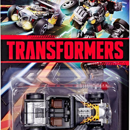 TRANSFORMERS Collaborative Hot Wheels x Bone Shaker, Deluxe Class 5-Inch Robot Action Figure Converts to Car, Car Toys for Ages 8+