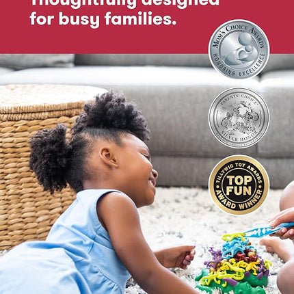 SimplyFun Dreaming Dragon - A Game for Kids Based on Steady Hands, Concentration, and A Little Luck - 2 to 4 Players - Kids Game Ages 6 & Up