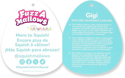 Squishmallows FuzzAMallows Gigi the Orange Cat Plush Toy 30 cm - Rare Exclusive Original 2024