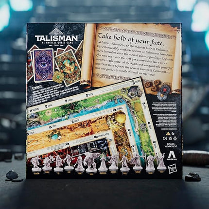 Avalon Hill Talisman: The Magical Quest Board Game, 5th Edition | Fantasy Tabletop Adventure Games | Ages 12 and Up | 2 to 6 Players | Roleplaying Strategy Games